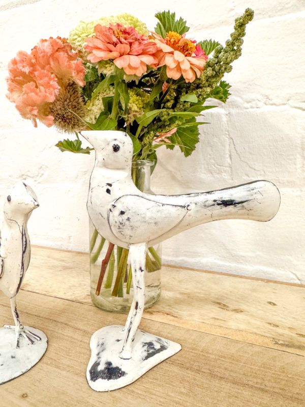 Set 2 Iron Love Doves – Winter White - Image 4