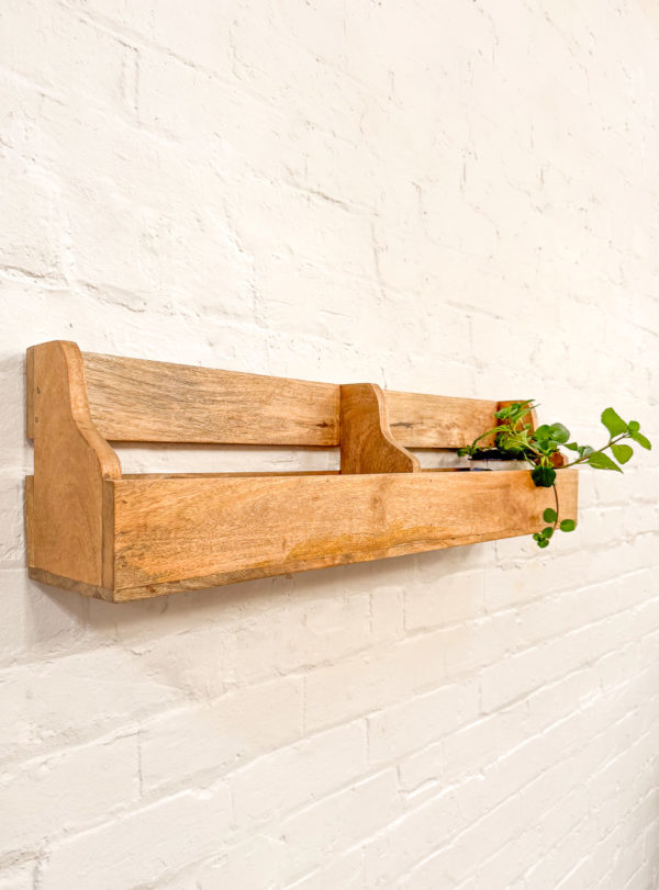 Wooden Book/Display Shelf